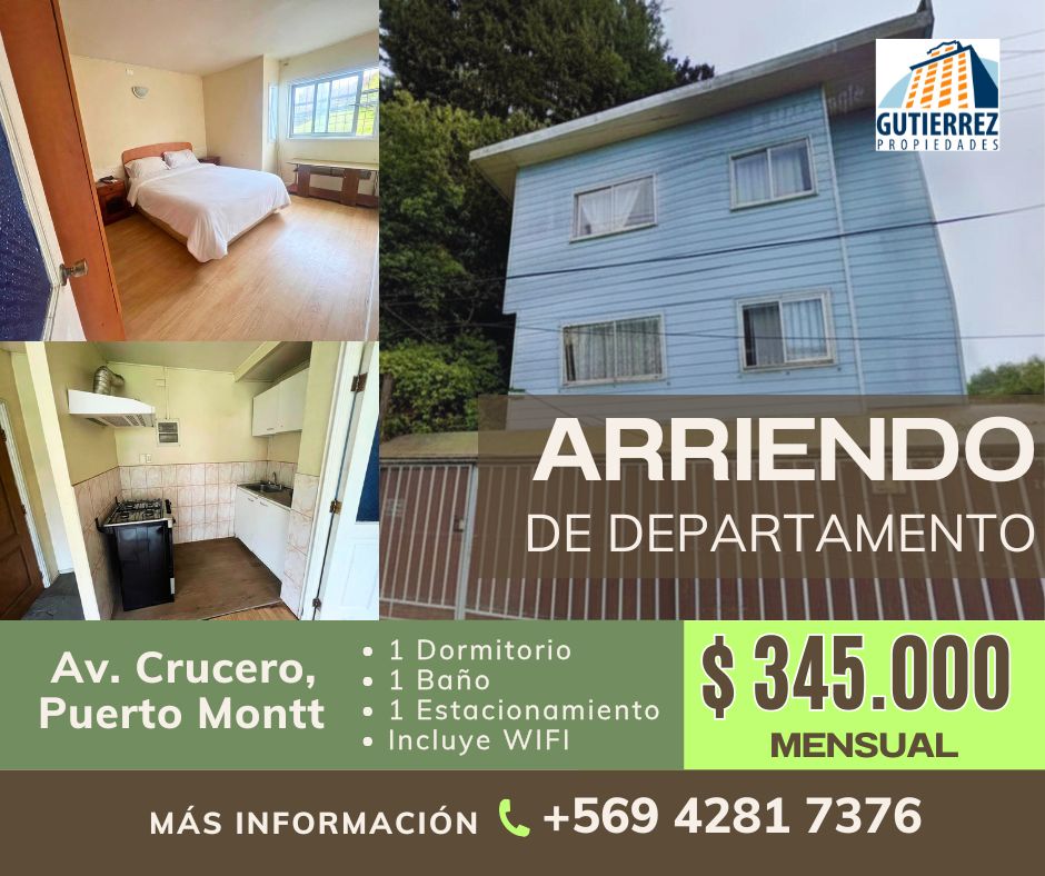 DEPARTAMENTO CRUCERO PUERTO MONTT